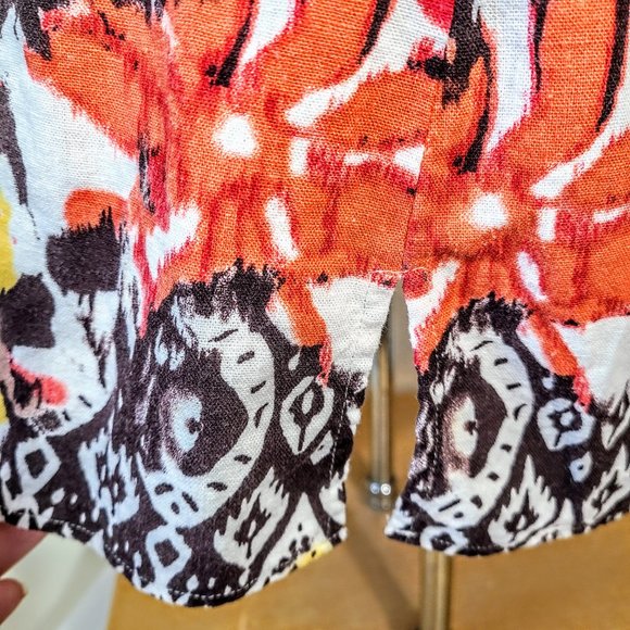 Notations Boho Multi-color print sleeveless Blouse - Picture 4 of 9